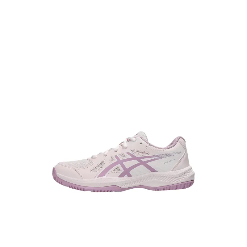 Asics Gel-Upcourt 6 Cushioning Anti-Slip And Wear-Resistant Low-Top Kids Lifestyle Shoes Pale Pink/light Purple Kids'-0