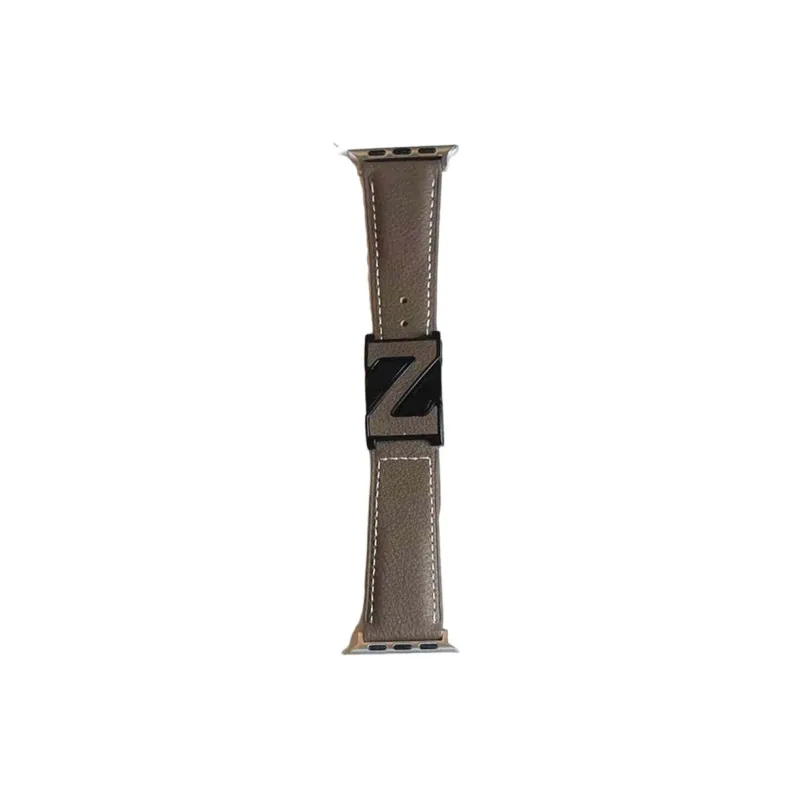 NCFCK Watch Band Apple Compatibility Cowhide Leather Material-9