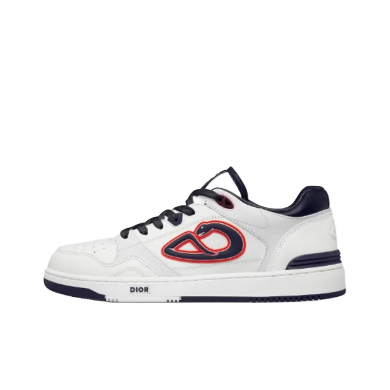 KAWS x DIOR B57 Low Top Skateboard Shoes Men's White Limited Edition Numbered Edition-0