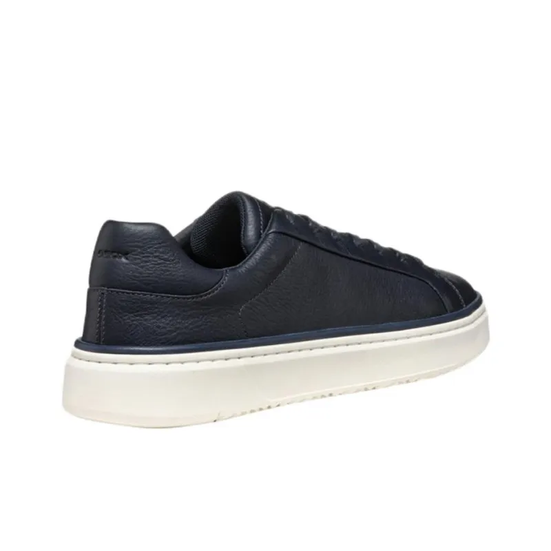 GEOX Zackerty Wear-Resistant Low-Top Skateboard Shoes Men's Marine Blue-5