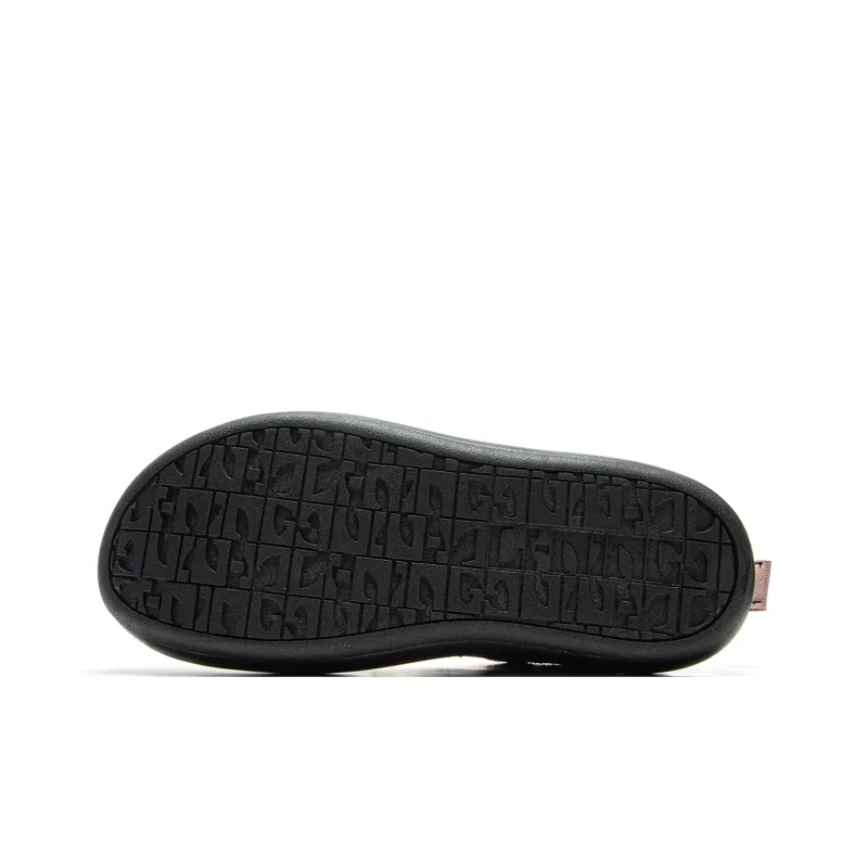 LiNing Puff Platform Coverage Cushioning Low-Top Skateboard Shoes Women's Black Pink-6