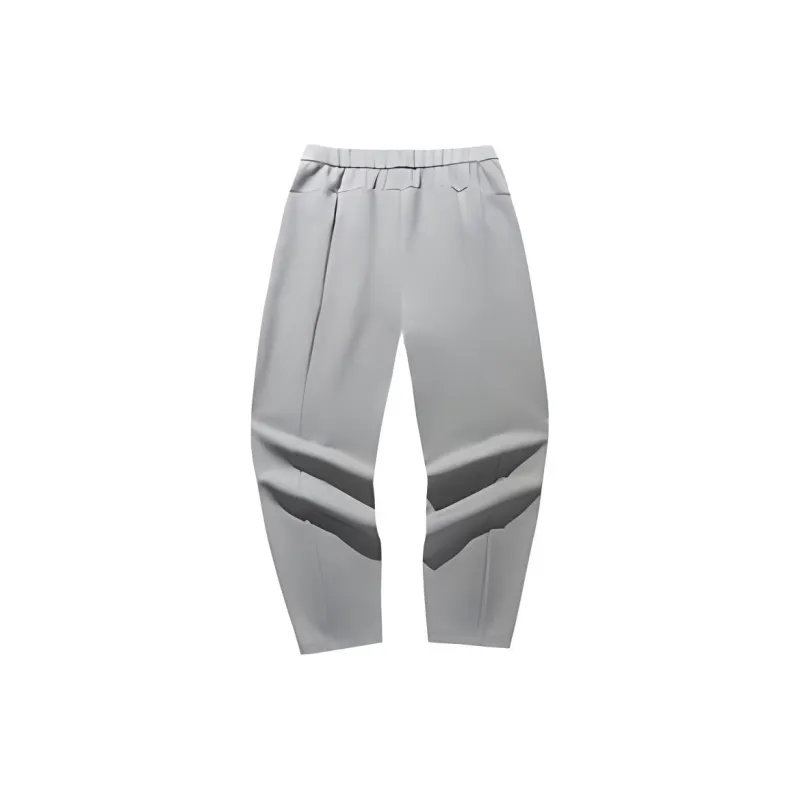 Anta Variety Training Collection Knitted Sports Pants Women's Pearlescent Gray-1