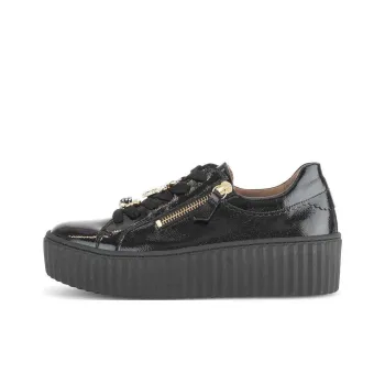 Gabor Fashion Low-Top Skateboard Shoes Women's Black