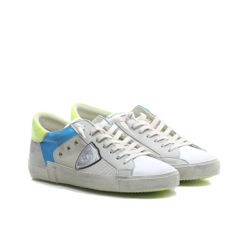 PHILIPPE MODEL Wear Resistant Low Top Skateboard Shoes Men's White-2
