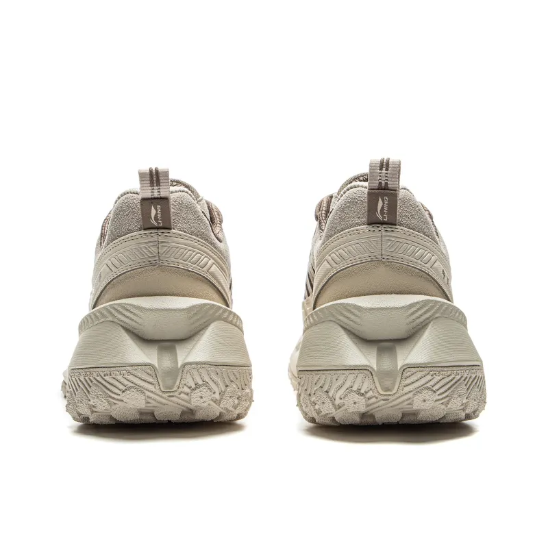 MEDM x LiNing Travel Hero CRC Anti Slip And Wear Resistant Coverage Low Top Casual Shoes Unisex Khaki-5