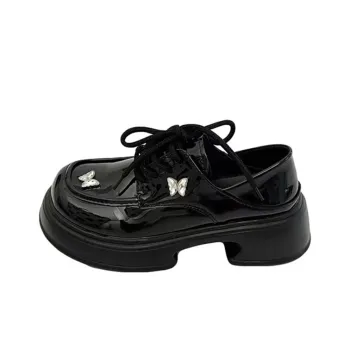EEueeczs Casual Single Shoes Women's Black