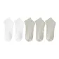 5 Pack (White 2+Gray 3)