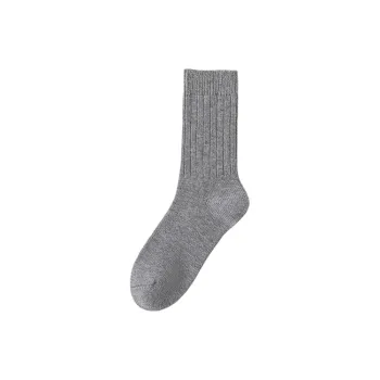 Cheemy Free Mid Calf Socks Men's 1 Pack Light Gray