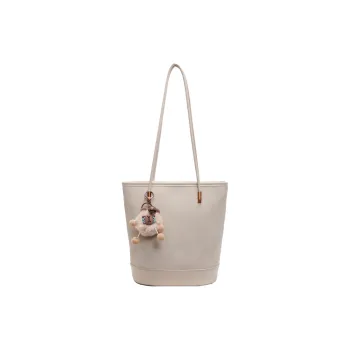 HCXK PU Niche Advanced Vintage Commute Shoulder Bag Regular Women's Multicolor