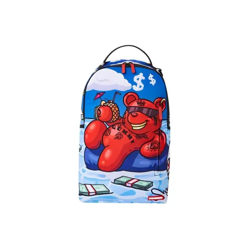 SPRAYGROUND Polyester Backpack Large Size Unisex Multicolor