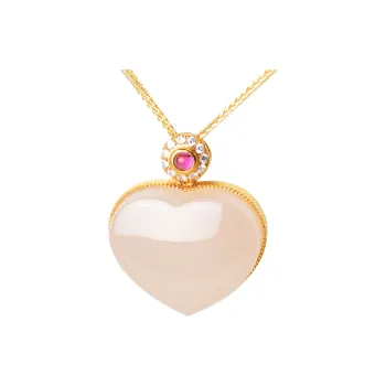 FENGFEIHUANG Necklaces Dusty Pink Women's