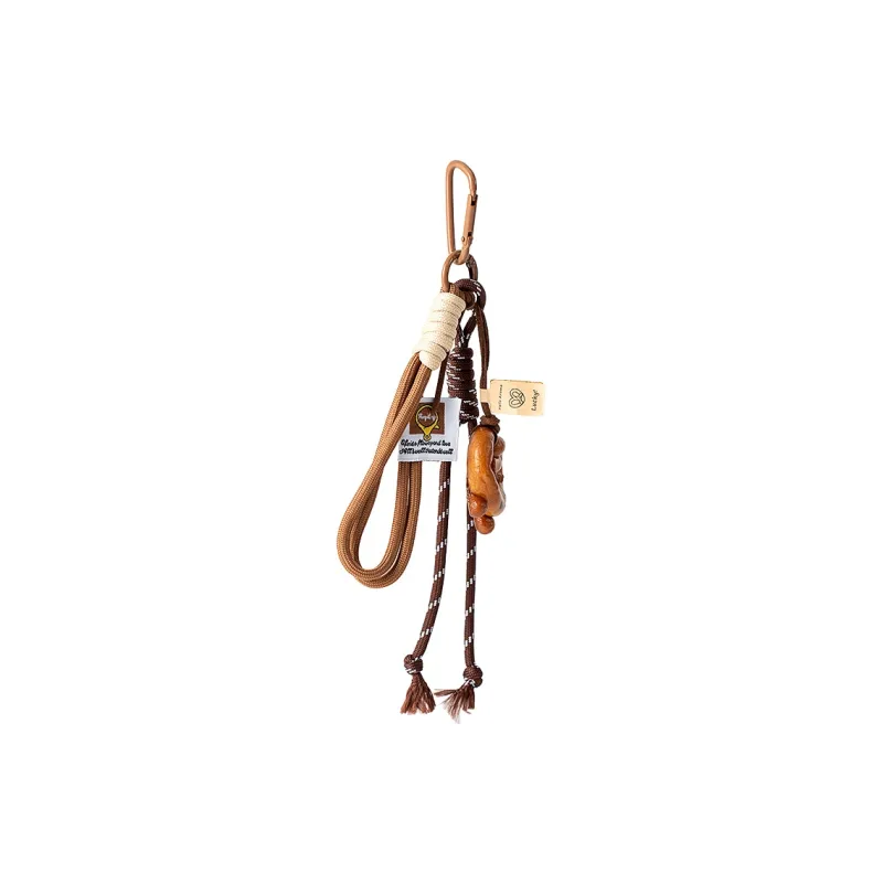 Vigno Polyester Charm Medium Size Unisex Brown-21