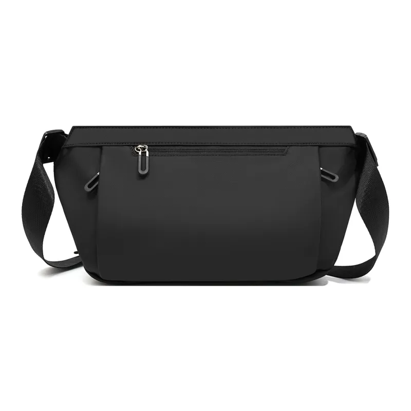 Safiya Fabric Sling Bag Medium Size Men's Black-1