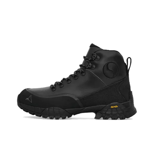 OUR LEGACY x ROA Andreas Abrasion Resistant Short Outdoor Boots Unisex Black