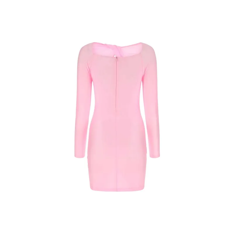 COPERNI Cut Out Jersey Dress 'Light Pink'-1
