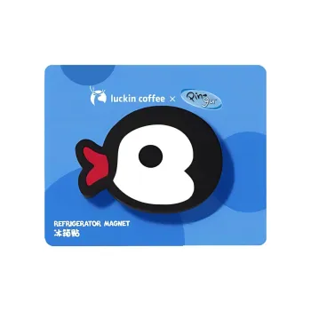 LUCKIN COFFEE Cute Minimalist Anime / Games Fridge Magnets
