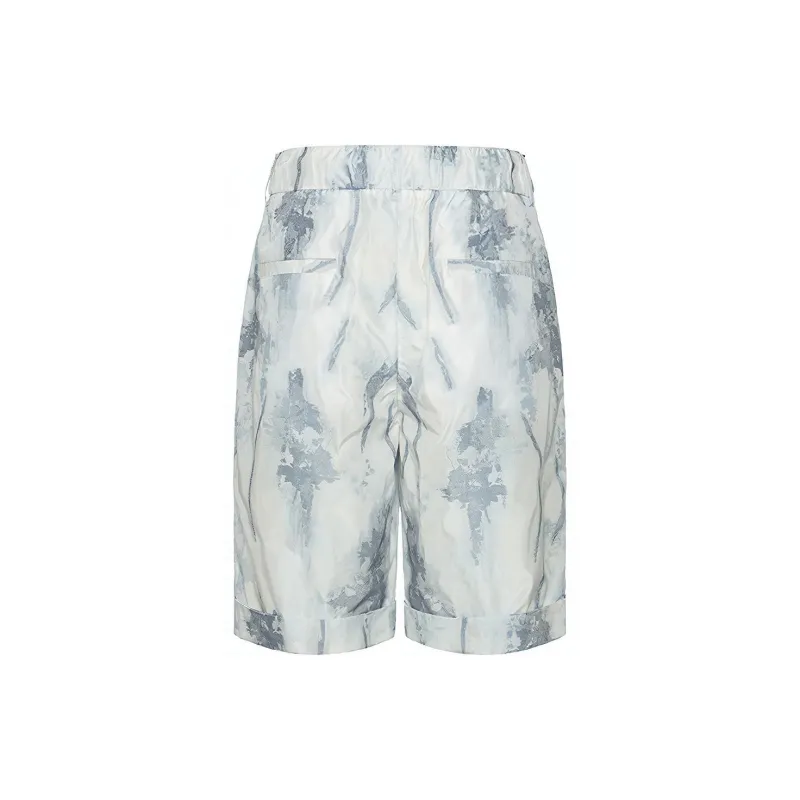 RARE Casual Shorts Men Blue-1