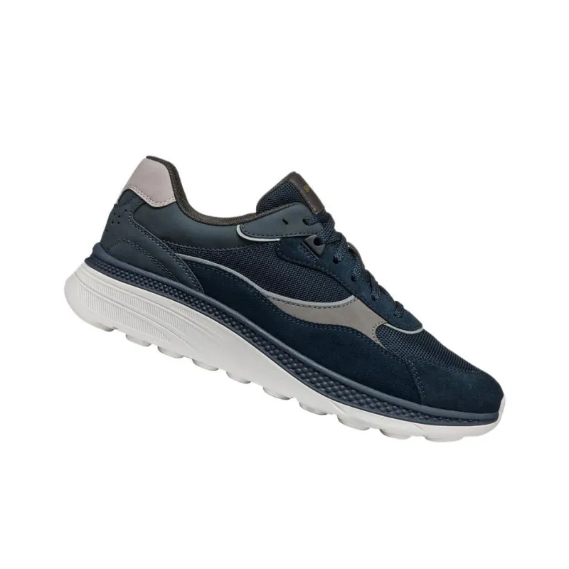 GEOX Spherica Actif X1 Abrasion Resistant Low Top Casual Shoes Men's Marine Blue-3