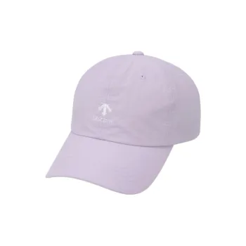 DESCENTE Cotton Baseball Caps Unisex Lavender