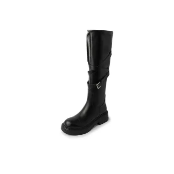 XIAOAJUE Knee high Boots 4.5cm Women's