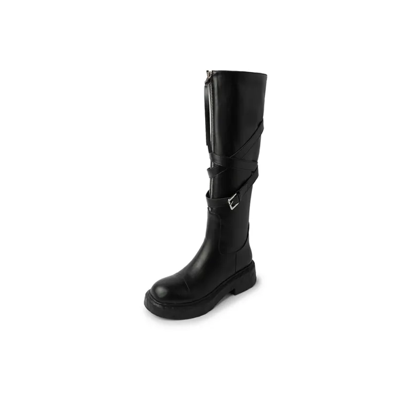 XIAOAJUE Knee high Boots 4.5cm Women's-0