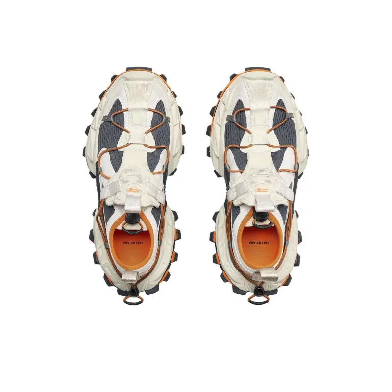 Balenciaga Hike Panelled Lace Up Sneakers-3