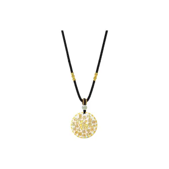 Heart Grass S999 Sterling Silver Necklaces Women's