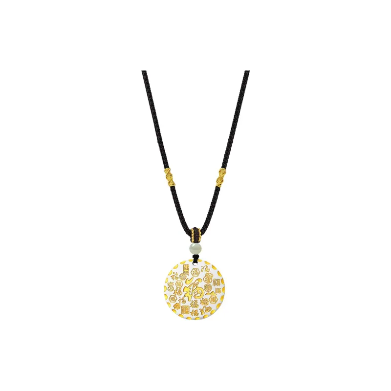 Heart Grass S999 Sterling Silver Necklaces Women's-0