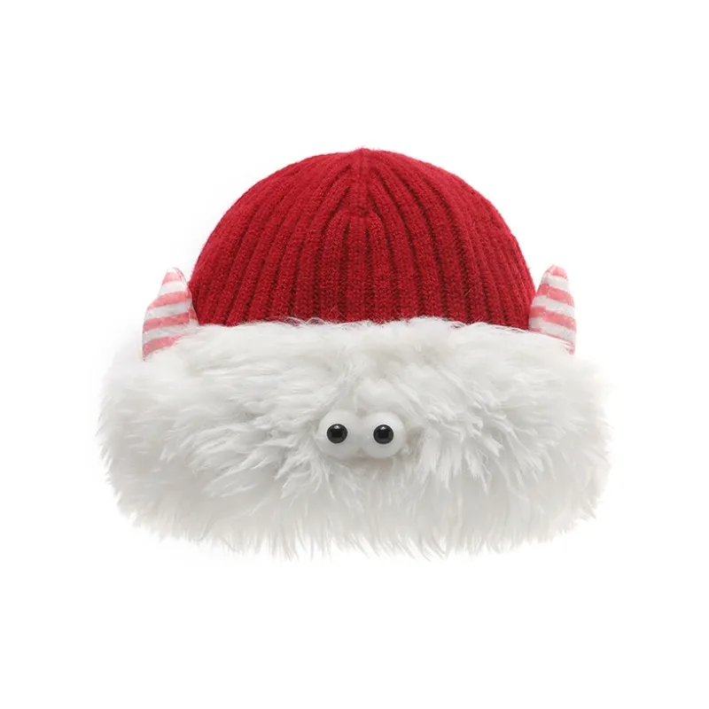 FREE RABBITⅡ Yarn Pullover Hat Unisex-11