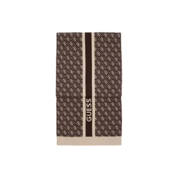 GUESS Polyester Knit Scarves Women's Brown