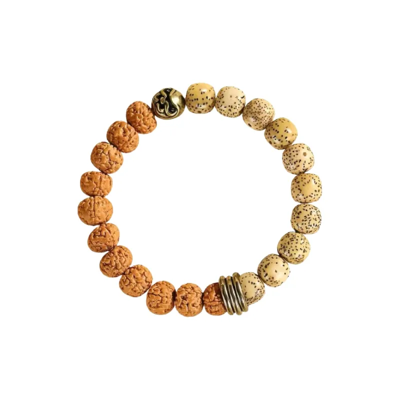 YUFENGXI Star Moon Bodhi Seeds Bracelets Unisex-0