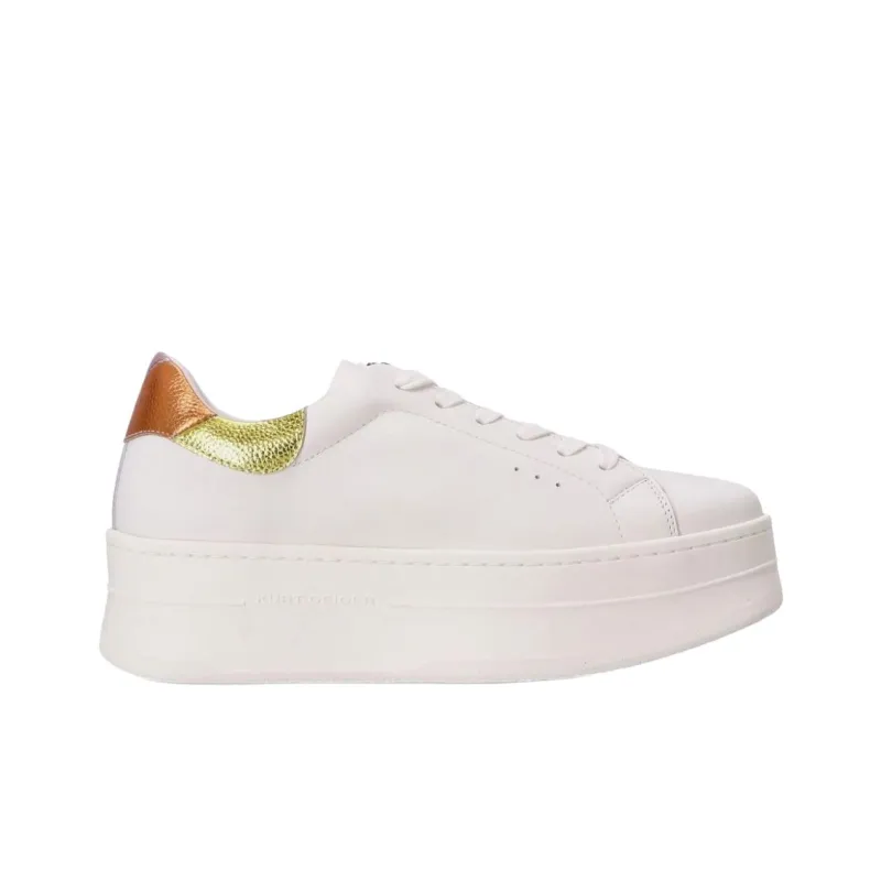 Kurt Geiger London Laney Eagle Low Top Skateboard Shoes Women's White-1