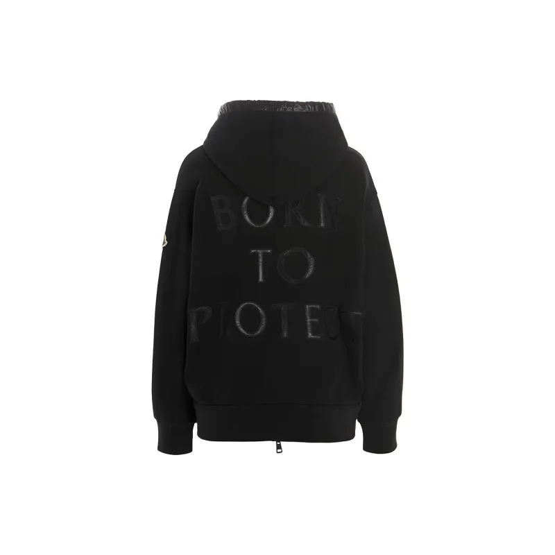 Moncler Born To Protect-print Hoodie-1