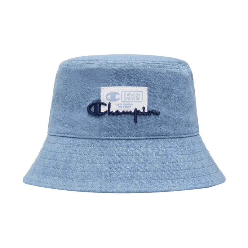 Champion Cotton Bucket Hats Unisex Black/Denim Blue/Light Bone-3