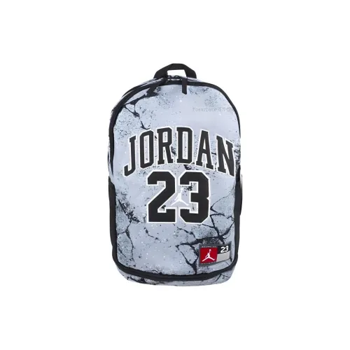 Nike Top Grain Cow Leather Backpack Regular Unisex Gray & Black