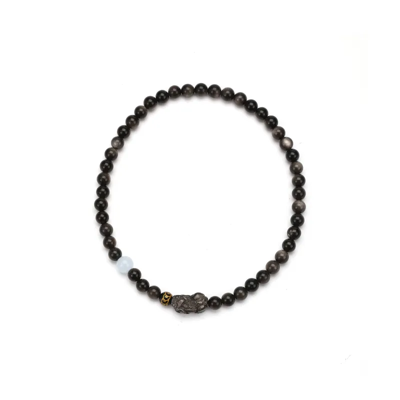 Tanner Obsidian Bracelets Unisex-3