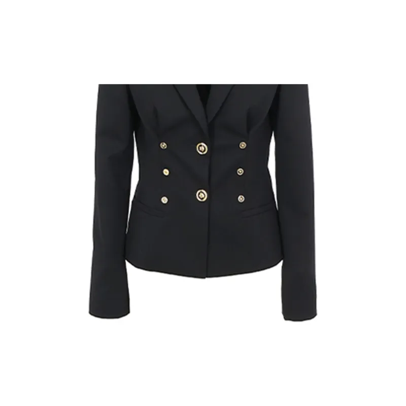FANSIZHE VERSACE Business Suit Coat Women's Black-3
