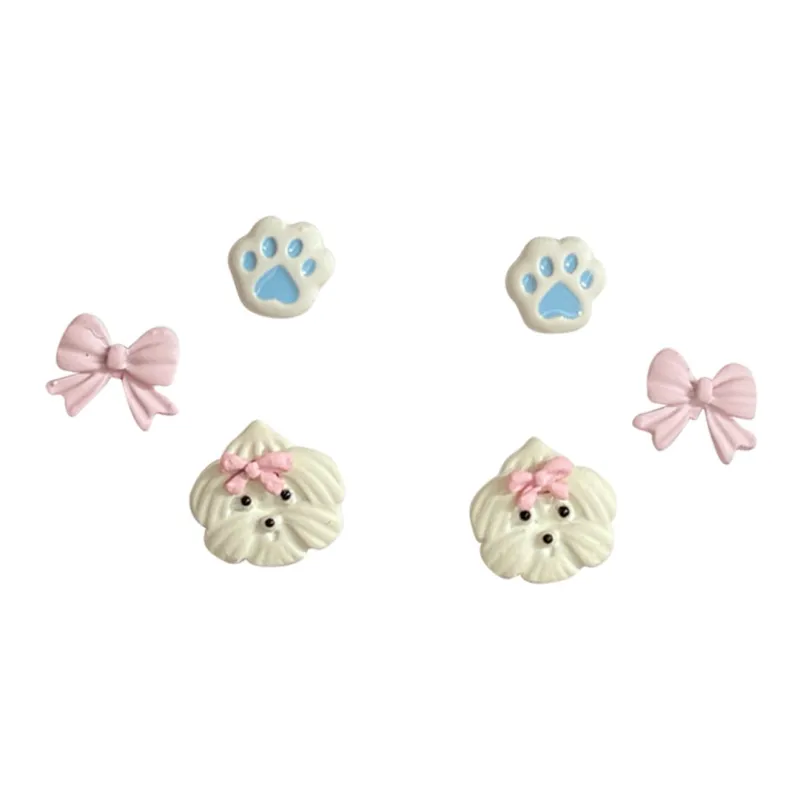 Welcome To The Treasure Alloy Stud Earrings Unisex-11