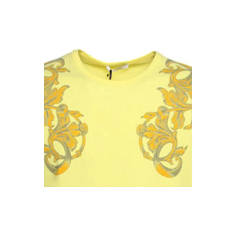VERSACE T Shirts Men Yellow-2