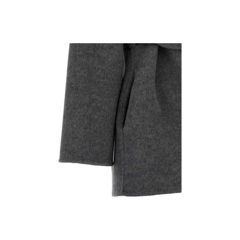 Valentino Trench Coat Women's Gray-5