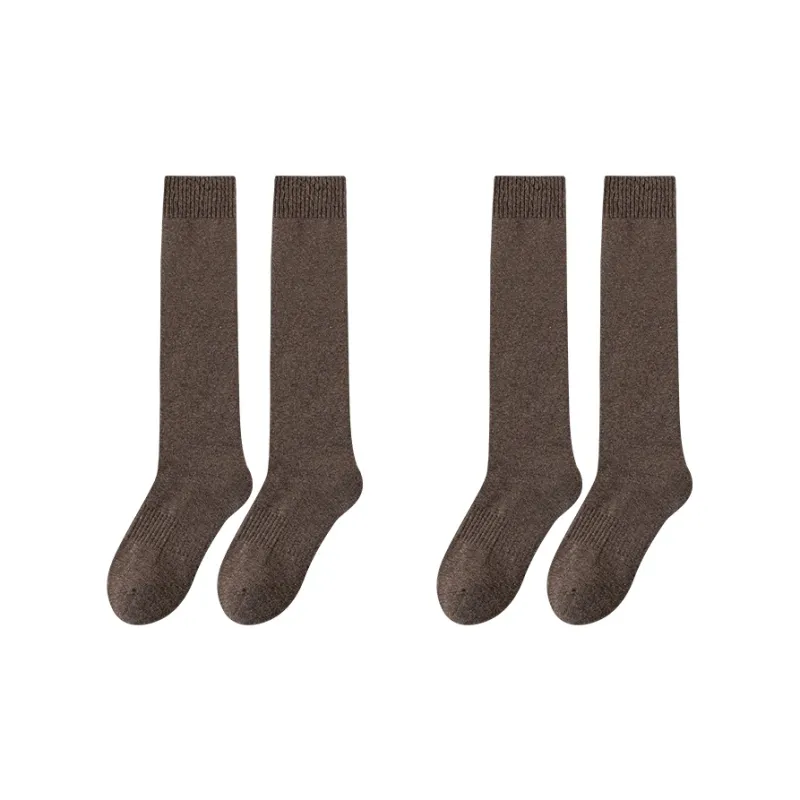 MIIOW Knee High Socks Women's 2 Pack-34