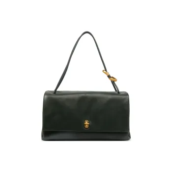 MARC JACOBS The Large Dual Foldover Top Shoulder Bag