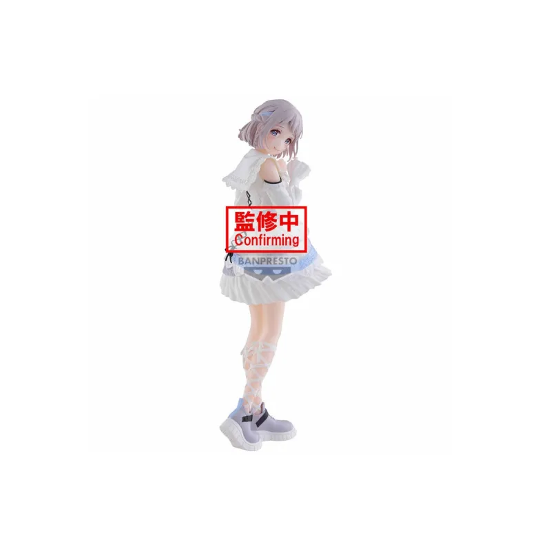 BANPRESTO School The Idolmaster ESPRESTO Refined White Goto Lilia Bonus Gifts 22cm-0