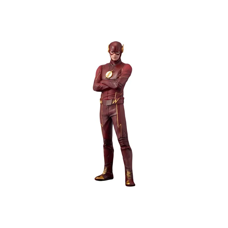 SHOUWU 1 10 The Flash Kotobukiya 1/10 ArtFX+DC Scale Figures 18.1cm-0