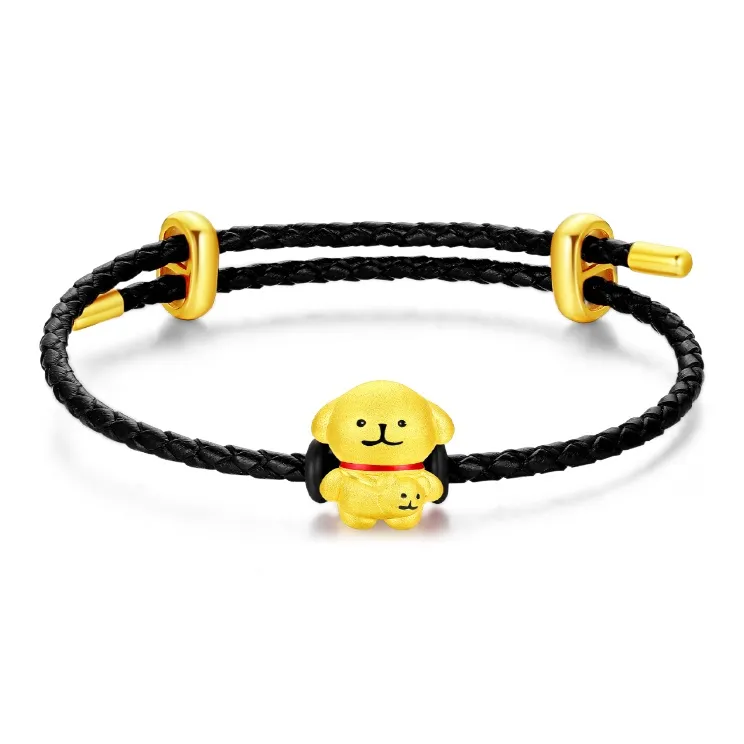 HAPPY ELF Gold Bracelet Unisex-5