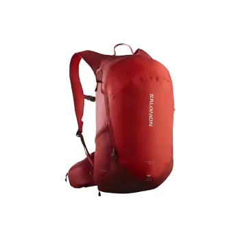SALOMON Polyester Outdoor Hiking Bag Backpack Regular Unisex Red