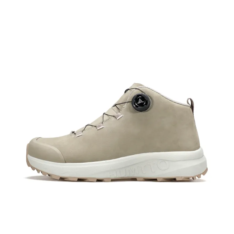 HUMTTO Cushioning Anti-Slip And Wear-Resistant High-Top Outdoor Shoes Men's Wind Sand Yellow-0