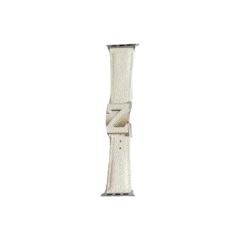 NCFCK Watch Band Apple Compatibility Cowhide Leather Material