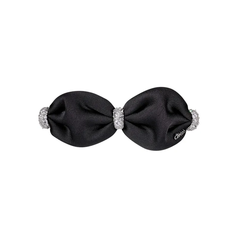 Cercoo Imitation Silk Satin Hair Clips Women's-0