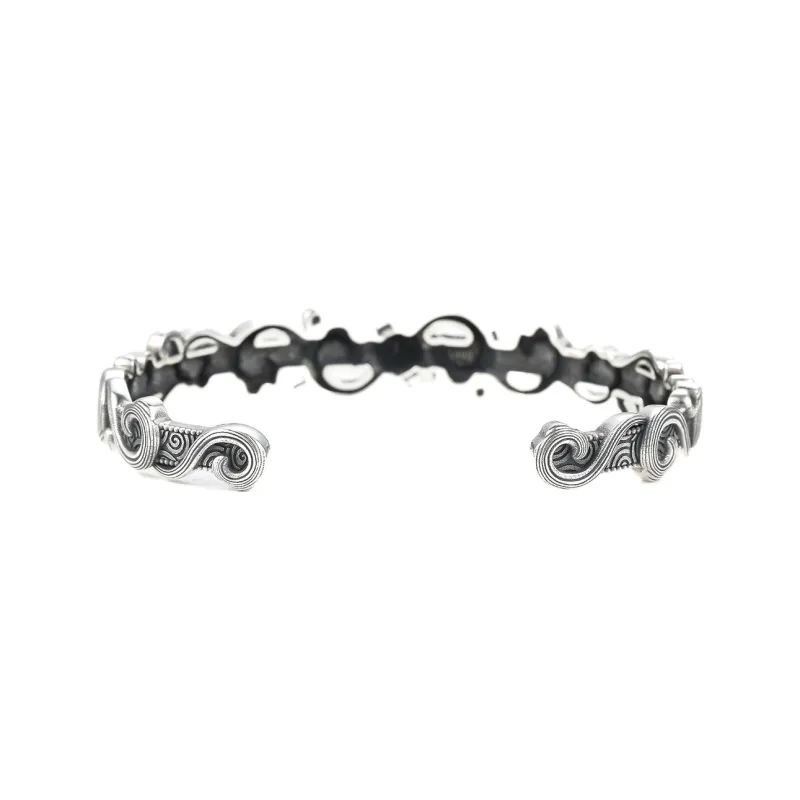 Yamagata S 990 Silver Bangles Men's-2